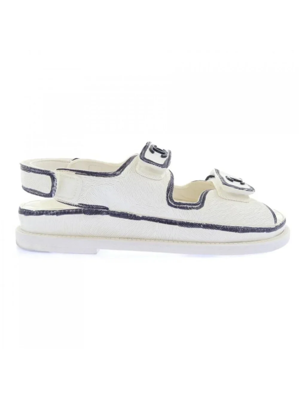 Chanel Sandals White